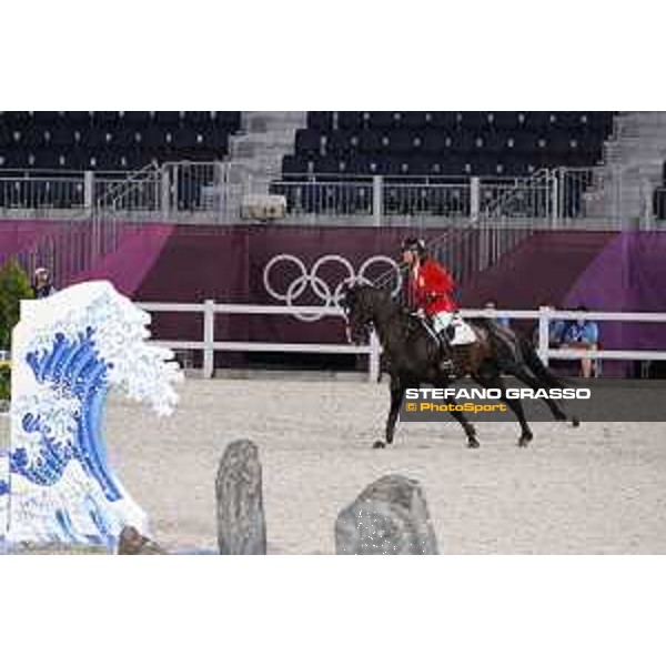 Tokyo 2020 Olympic Games - Show Jumping Team 1st Qualifier - Jerome Guery on Quel Homme de Hus Tokyo, Equestrian Park - 07 August 2021 Ph. Stefano Grasso
