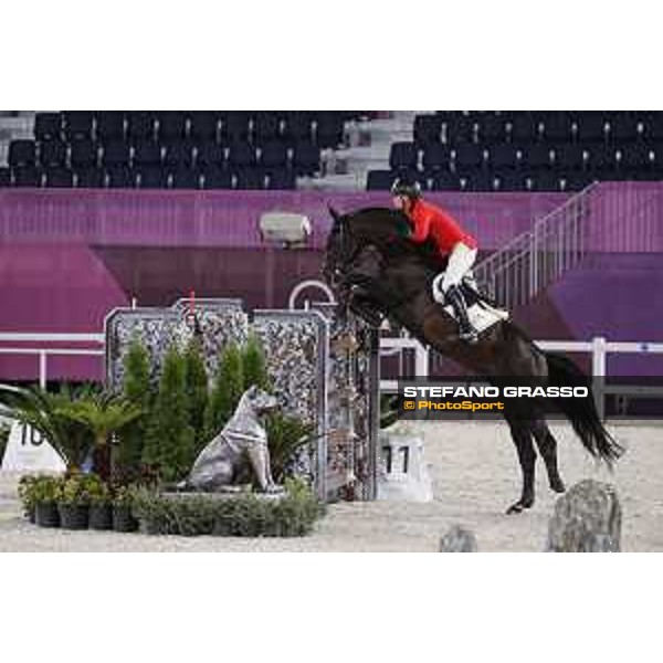 Tokyo 2020 Olympic Games - Show Jumping Team 1st Qualifier - Jerome Guery on Quel Homme de Hus Tokyo, Equestrian Park - 07 August 2021 Ph. Stefano Grasso