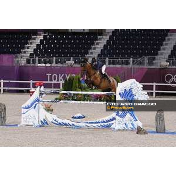 Tokyo 2020 Olympic Games - Show Jumping Team 1st Qualifier - Malin Baryard-Johnsson on Indiana Tokyo, Equestrian Park - 07 August 2021 Ph. Stefano Grasso
