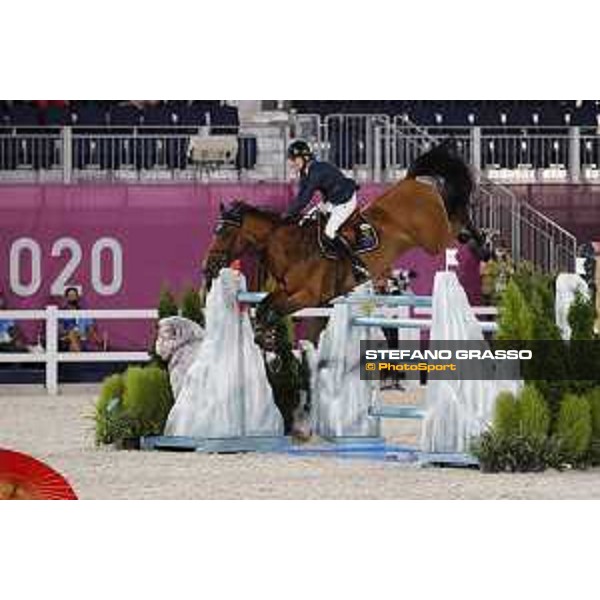 Tokyo 2020 Olympic Games - Show Jumping Team 1st Qualifier - Malin Baryard-Johnsson on Indiana Tokyo, Equestrian Park - 07 August 2021 Ph. Stefano Grasso