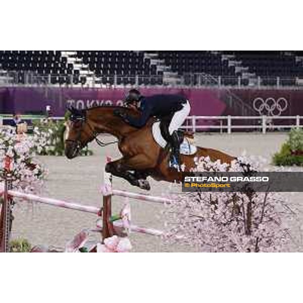 Tokyo 2020 Olympic Games - Show Jumping Team 1st Qualifier - Matias Albarracin on Cannavaro 9 Tokyo, Equestrian Park - 07 August 2021 Ph. Stefano Grasso