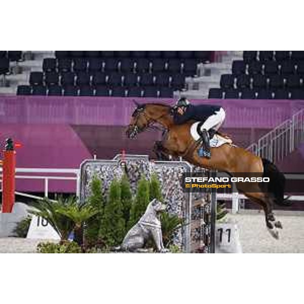Tokyo 2020 Olympic Games - Show Jumping Team 1st Qualifier - Matias Albarracin on Cannavaro 9 Tokyo, Equestrian Park - 07 August 2021 Ph. Stefano Grasso