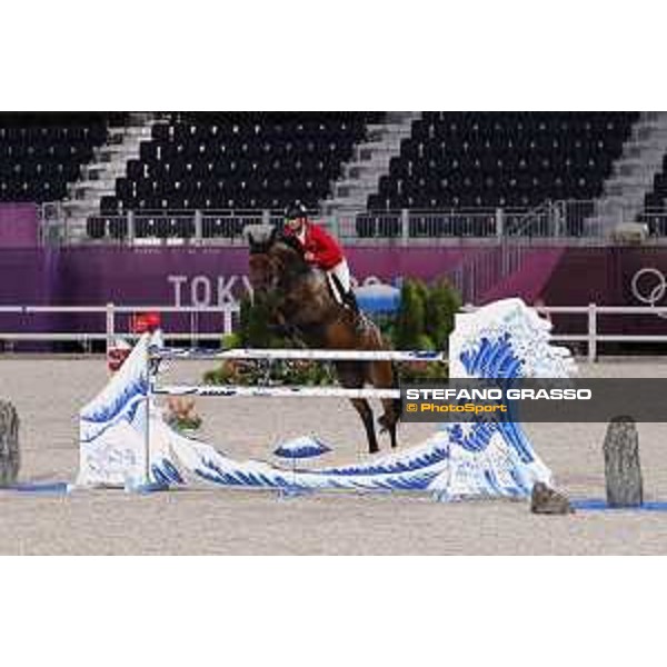 Tokyo 2020 Olympic Games - Show Jumping Team 1st Qualifier - Steve Guerdat on Venard de Cerisy Tokyo, Equestrian Park - 07 August 2021 Ph. Stefano Grasso