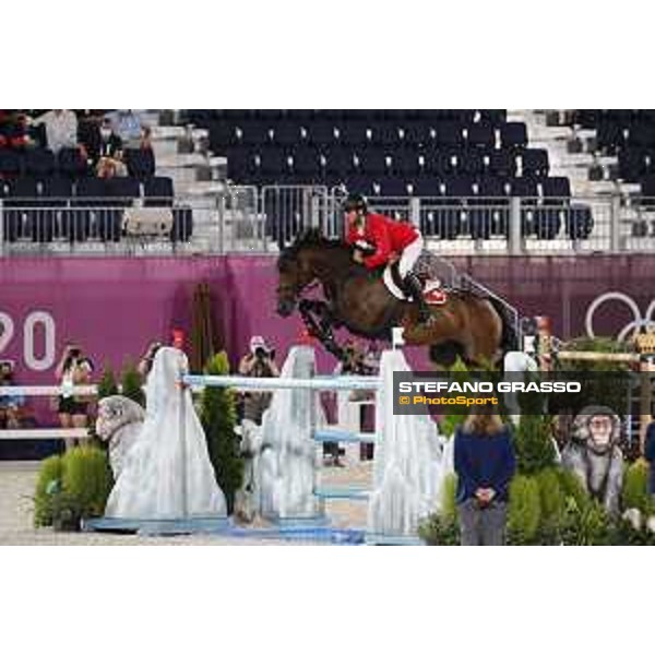 Tokyo 2020 Olympic Games - Show Jumping Team 1st Qualifier - Steve Guerdat on Venard de Cerisy Tokyo, Equestrian Park - 07 August 2021 Ph. Stefano Grasso