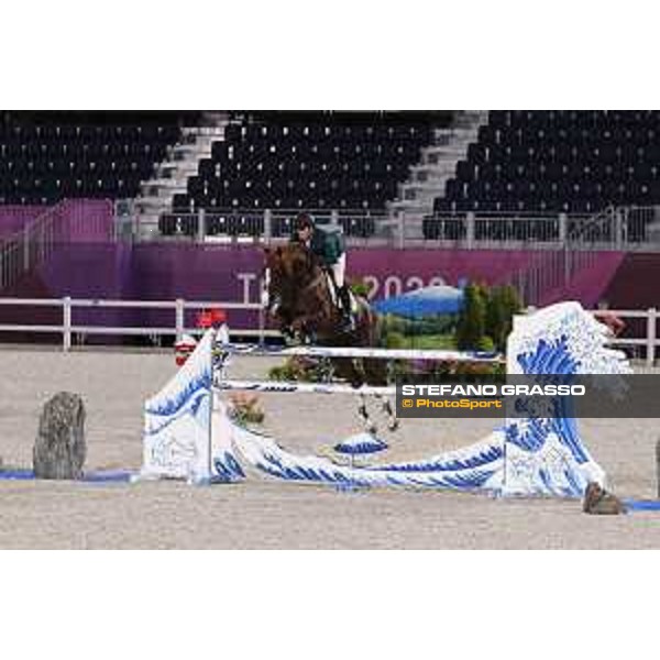 Tokyo 2020 Olympic Games - Show Jumping Team 1st Qualifier - Pedro Veniss on Quabri de l Isle Tokyo, Equestrian Park - 07 August 2021 Ph. Stefano Grasso