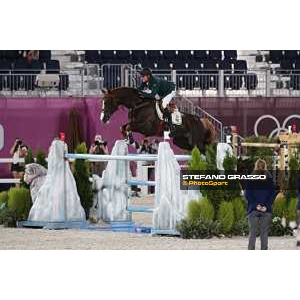 Tokyo 2020 Olympic Games - Show Jumping Team 1st Qualifier - Pedro Veniss on Quabri de l Isle Tokyo, Equestrian Park - 07 August 2021 Ph. Stefano Grasso