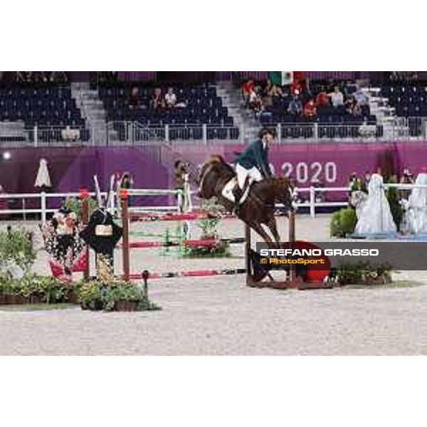 Tokyo 2020 Olympic Games - Show Jumping Team 1st Qualifier - Pedro Veniss on Quabri de l Isle Tokyo, Equestrian Park - 07 August 2021 Ph. Stefano Grasso