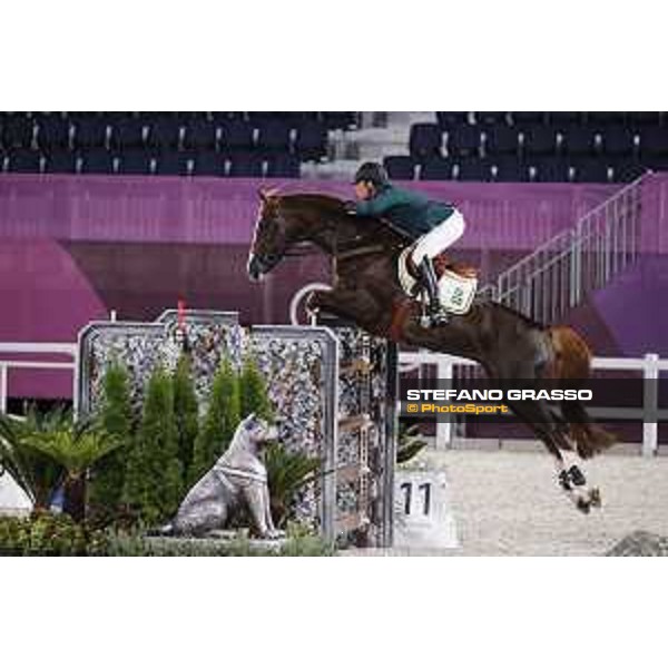 Tokyo 2020 Olympic Games - Show Jumping Team 1st Qualifier - Pedro Veniss on Quabri de l Isle Tokyo, Equestrian Park - 07 August 2021 Ph. Stefano Grasso