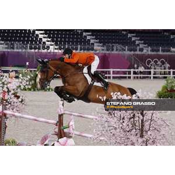 Tokyo 2020 Olympic Games - Show Jumping Team 1st Qualifier - Maikel van der Vleuten on Beauville Z Tokyo, Equestrian Park - 07 August 2021 Ph. Stefano Grasso