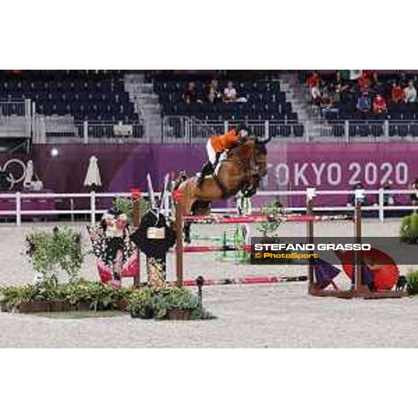 Tokyo 2020 Olympic Games - Show Jumping Team 1st Qualifier - Maikel van der Vleuten on Beauville Z Tokyo, Equestrian Park - 07 August 2021 Ph. Stefano Grasso
