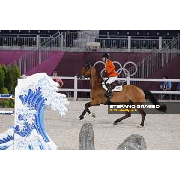 Tokyo 2020 Olympic Games - Show Jumping Team 1st Qualifier - Maikel van der Vleuten on Beauville Z Tokyo, Equestrian Park - 07 August 2021 Ph. Stefano Grasso