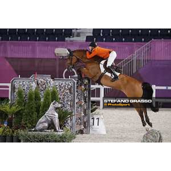 Tokyo 2020 Olympic Games - Show Jumping Team 1st Qualifier - Maikel van der Vleuten on Beauville Z Tokyo, Equestrian Park - 07 August 2021 Ph. Stefano Grasso