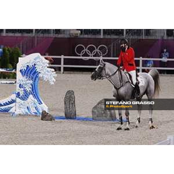 Tokyo 2020 Olympic Games - Show Jumping Team 1st Qualifier - Gregory Wathelet on Nevados S Tokyo, Equestrian Park - 07 August 2021 Ph. Stefano Grasso