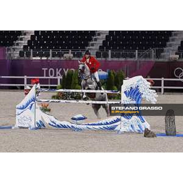 Tokyo 2020 Olympic Games - Show Jumping Team 1st Qualifier - Gregory Wathelet on Nevados S Tokyo, Equestrian Park - 07 August 2021 Ph. Stefano Grasso