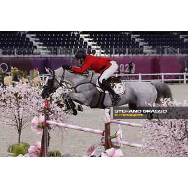 Tokyo 2020 Olympic Games - Show Jumping Team 1st Qualifier - Gregory Wathelet on Nevados S Tokyo, Equestrian Park - 07 August 2021 Ph. Stefano Grasso