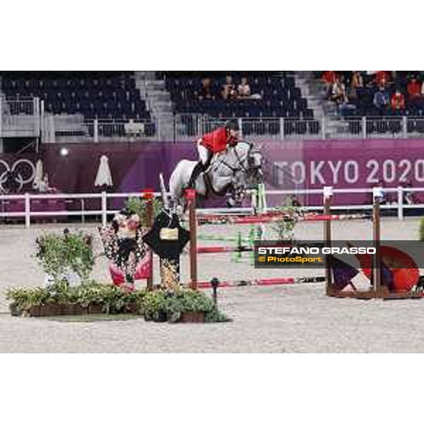 Tokyo 2020 Olympic Games - Show Jumping Team 1st Qualifier - Gregory Wathelet on Nevados S Tokyo, Equestrian Park - 07 August 2021 Ph. Stefano Grasso