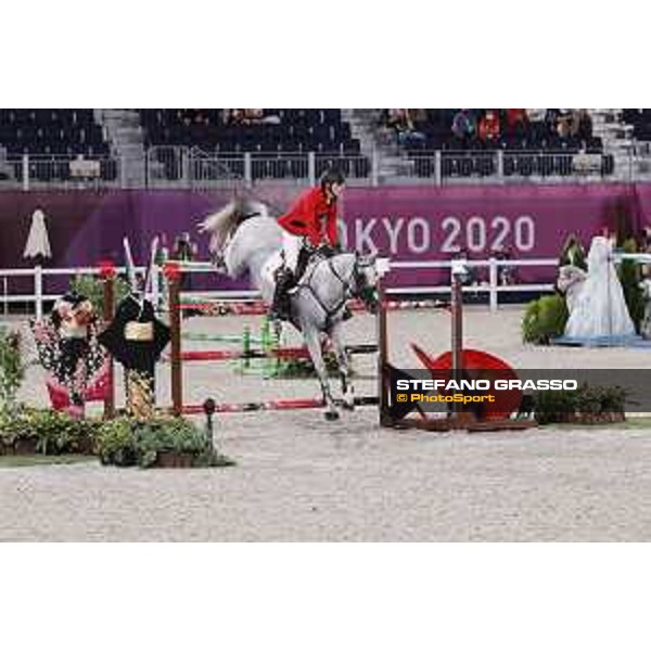 Tokyo 2020 Olympic Games - Show Jumping Team 1st Qualifier - Gregory Wathelet on Nevados S Tokyo, Equestrian Park - 07 August 2021 Ph. Stefano Grasso