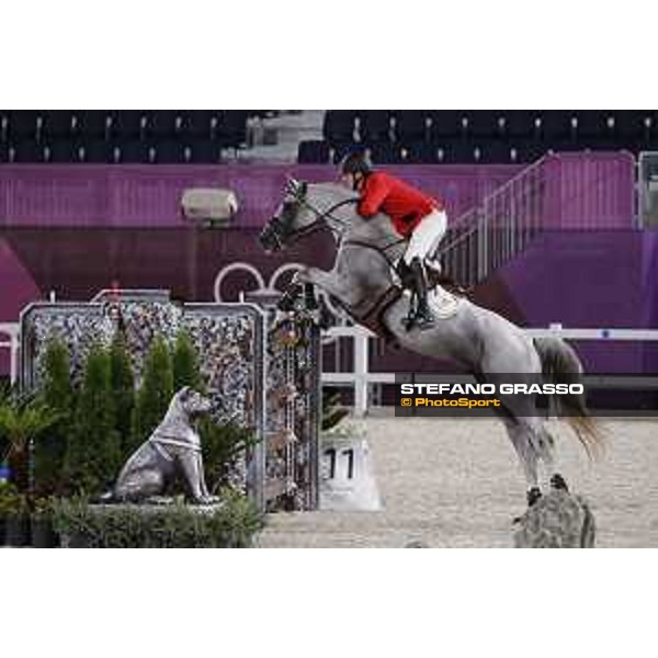 Tokyo 2020 Olympic Games - Show Jumping Team 1st Qualifier - Gregory Wathelet on Nevados S Tokyo, Equestrian Park - 07 August 2021 Ph. Stefano Grasso