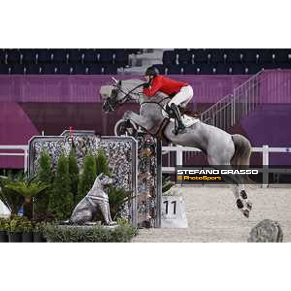 Tokyo 2020 Olympic Games - Show Jumping Team 1st Qualifier - Gregory Wathelet on Nevados S Tokyo, Equestrian Park - 07 August 2021 Ph. Stefano Grasso