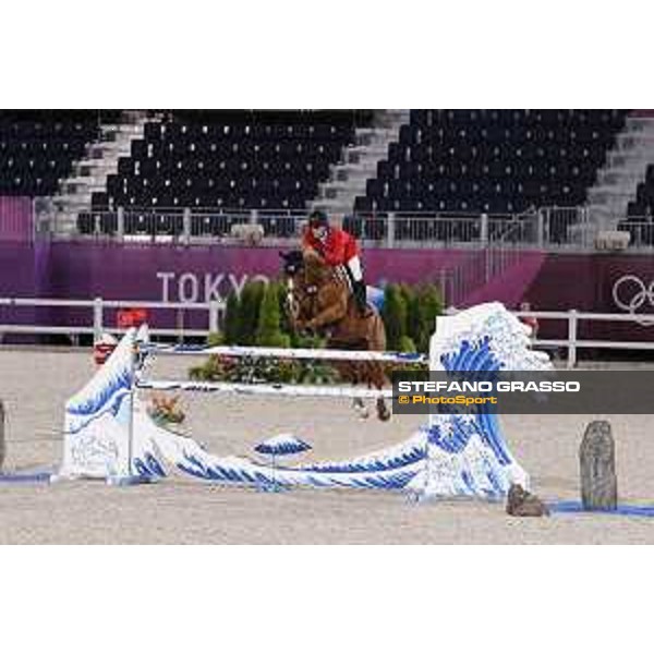 Tokyo 2020 Olympic Games - Show Jumping Team 1st Qualifier - McLain Ward on Contagious Tokyo, Equestrian Park - 07 August 2021 Ph. Stefano Grasso