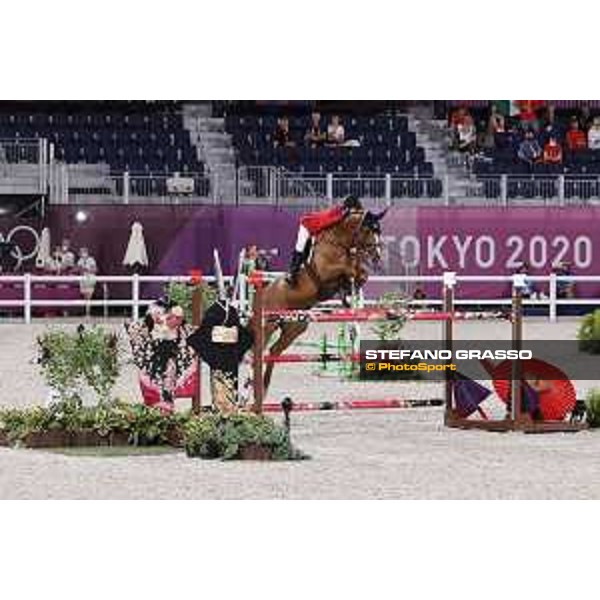 Tokyo 2020 Olympic Games - Show Jumping Team 1st Qualifier - McLain Ward on Contagious Tokyo, Equestrian Park - 07 August 2021 Ph. Stefano Grasso