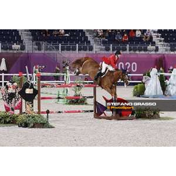 Tokyo 2020 Olympic Games - Show Jumping Team 1st Qualifier - McLain Ward on Contagious Tokyo, Equestrian Park - 07 August 2021 Ph. Stefano Grasso