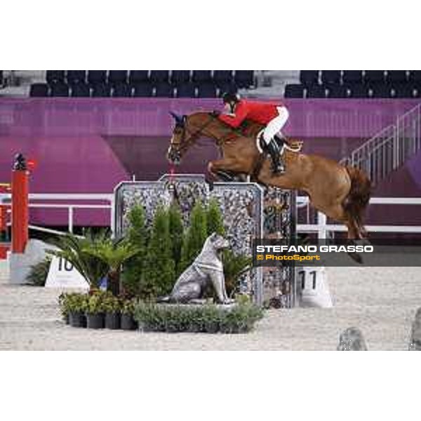 Tokyo 2020 Olympic Games - Show Jumping Team 1st Qualifier - McLain Ward on Contagious Tokyo, Equestrian Park - 07 August 2021 Ph. Stefano Grasso