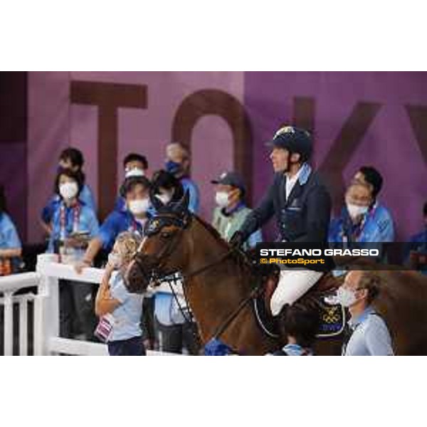 Tokyo 2020 Olympic Games - Show Jumping Team 1st Qualifier - Henrik von Eckermann on King Edward Tokyo, Equestrian Park - 07 August 2021 Ph. Stefano Grasso