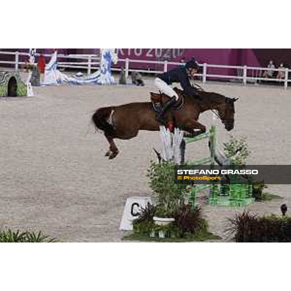 Tokyo 2020 Olympic Games - Show Jumping Team 1st Qualifier - Henrik von Eckermann on King Edward Tokyo, Equestrian Park - 07 August 2021 Ph. Stefano Grasso