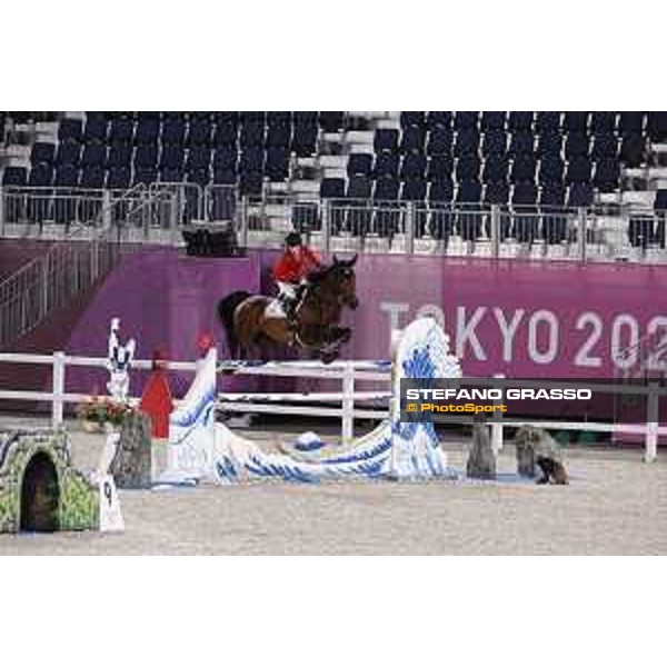 Tokyo 2020 Olympic Games - Show Jumping Team 1st Qualifier - Jessica Springsteen on Don Juan van de Donkhoeve Tokyo, Equestrian Park - 07 August 2021 Ph. Stefano Grasso