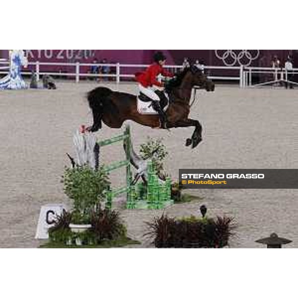 Tokyo 2020 Olympic Games - Show Jumping Team 1st Qualifier - Jessica Springsteen on Don Juan van de Donkhoeve Tokyo, Equestrian Park - 07 August 2021 Ph. Stefano Grasso