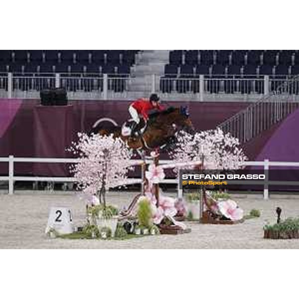 Tokyo 2020 Olympic Games - Show Jumping Team 1st Qualifier - Jessica Springsteen on Don Juan van de Donkhoeve Tokyo, Equestrian Park - 07 August 2021 Ph. Stefano Grasso