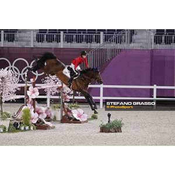 Tokyo 2020 Olympic Games - Show Jumping Team 1st Qualifier - Jessica Springsteen on Don Juan van de Donkhoeve Tokyo, Equestrian Park - 07 August 2021 Ph. Stefano Grasso