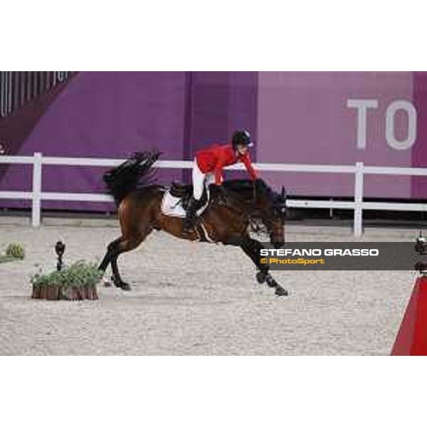 Tokyo 2020 Olympic Games - Show Jumping Team 1st Qualifier - Jessica Springsteen on Don Juan van de Donkhoeve Tokyo, Equestrian Park - 07 August 2021 Ph. Stefano Grasso