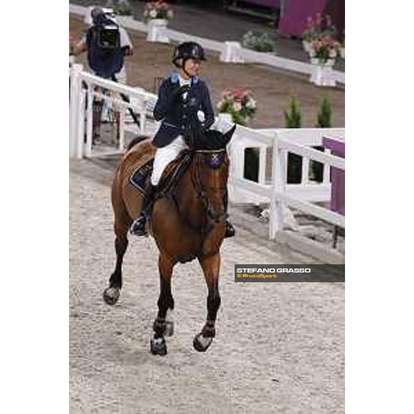 Tokyo 2020 Olympic Games - Show Jumping Team 1st Qualifier - Malin Baryard-Johnsson on Indiana Tokyo, Equestrian Park - 07 August 2021 Ph. Stefano Grasso