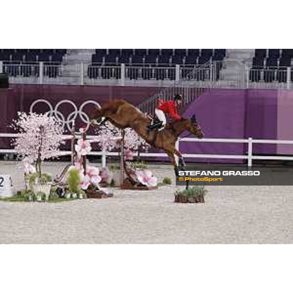 Tokyo 2020 Olympic Games - Show Jumping Team 1st Qualifier - McLain Ward on Contagious Tokyo, Equestrian Park - 07 August 2021 Ph. Stefano Grasso