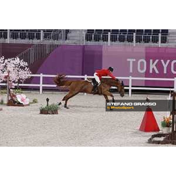 Tokyo 2020 Olympic Games - Show Jumping Team 1st Qualifier - McLain Ward on Contagious Tokyo, Equestrian Park - 07 August 2021 Ph. Stefano Grasso