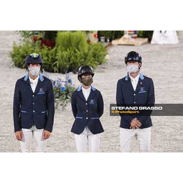 Tokyo 2020 Olympic Games - Show Jumping Team 1st Qualifier - Team Sweden: Henrik von Eckermann, Malin Baryard, Peder Fredricson - Gold Medal Tokyo, Equestrian Park - 07 August 2021 Ph. Stefano Grasso