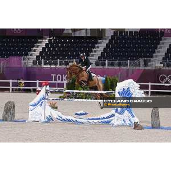 Tokyo 2020 Olympic Games - Show Jumping Team 1st Qualifier - Fabian Sejanes on Emir Tokyo, Equestrian Park - 07 August 2021 Ph. Stefano Grasso