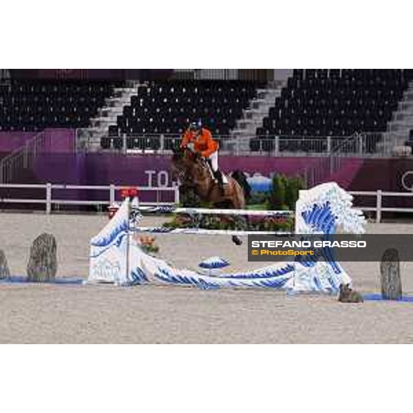 Tokyo 2020 Olympic Games - Show Jumping Team 1st Qualifier - Marc Houtzager on Dante Tokyo, Equestrian Park - 07 August 2021 Ph. Stefano Grasso