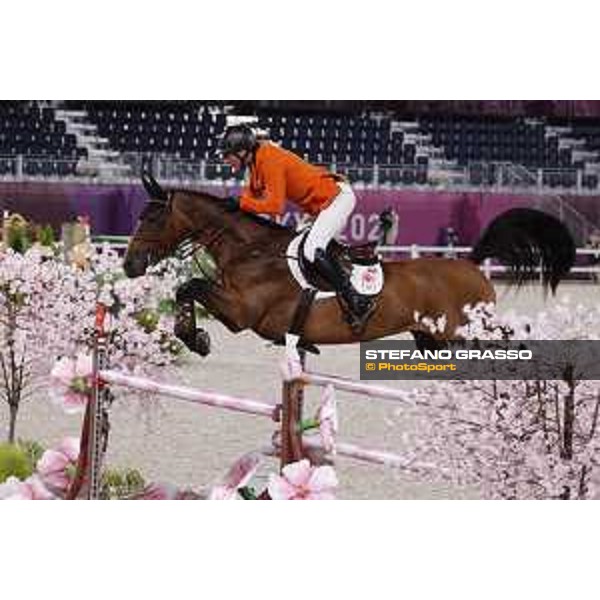 Tokyo 2020 Olympic Games - Show Jumping Team 1st Qualifier - Marc Houtzager on Dante Tokyo, Equestrian Park - 07 August 2021 Ph. Stefano Grasso