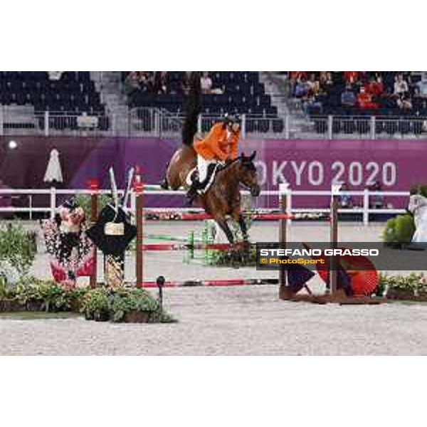 Tokyo 2020 Olympic Games - Show Jumping Team 1st Qualifier - Marc Houtzager on Dante Tokyo, Equestrian Park - 07 August 2021 Ph. Stefano Grasso