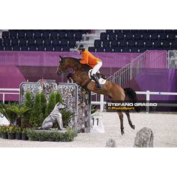 Tokyo 2020 Olympic Games - Show Jumping Team 1st Qualifier - Marc Houtzager on Dante Tokyo, Equestrian Park - 07 August 2021 Ph. Stefano Grasso