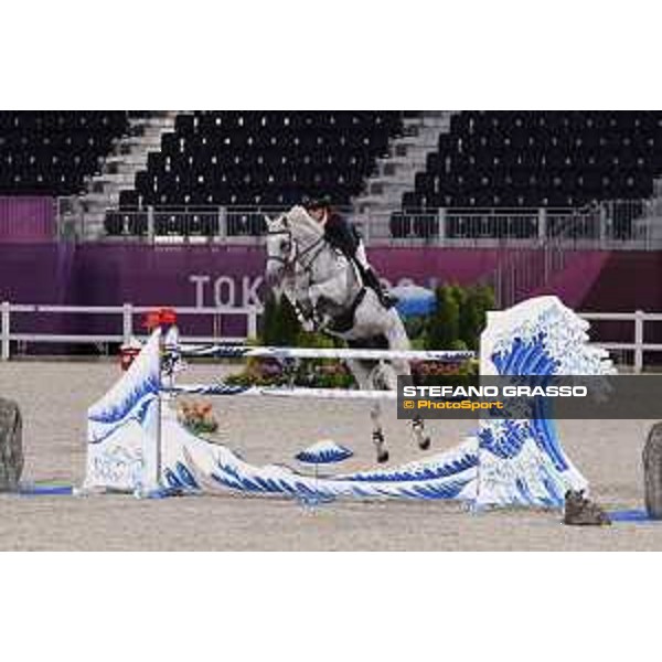 Tokyo 2020 Olympic Games - Show Jumping Team 1st Qualifier - Simon Delestre on Berlux Z Tokyo, Equestrian Park - 07 August 2021 Ph. Stefano Grasso