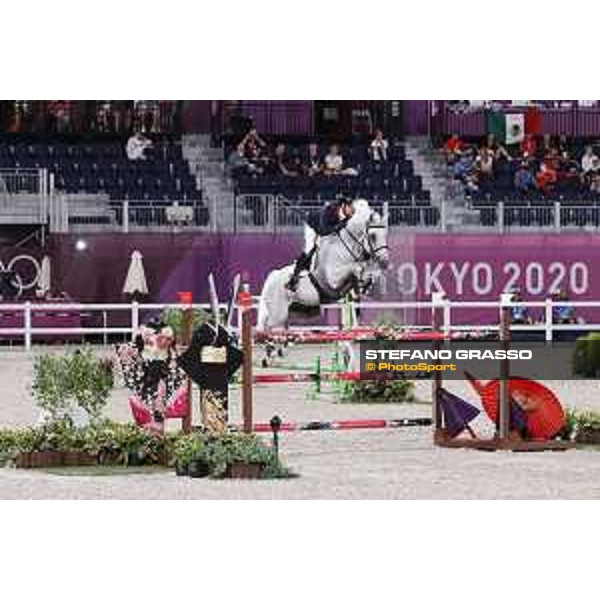 Tokyo 2020 Olympic Games - Show Jumping Team 1st Qualifier - Simon Delestre on Berlux Z Tokyo, Equestrian Park - 07 August 2021 Ph. Stefano Grasso