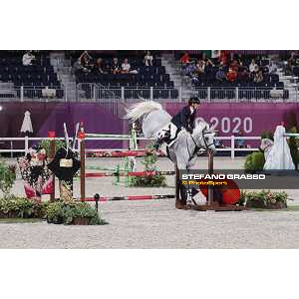 Tokyo 2020 Olympic Games - Show Jumping Team 1st Qualifier - Simon Delestre on Berlux Z Tokyo, Equestrian Park - 07 August 2021 Ph. Stefano Grasso