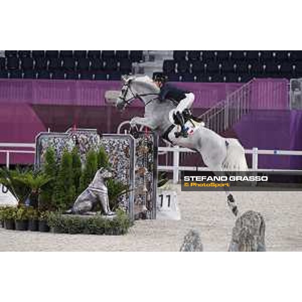 Tokyo 2020 Olympic Games - Show Jumping Team 1st Qualifier - Simon Delestre on Berlux Z Tokyo, Equestrian Park - 07 August 2021 Ph. Stefano Grasso
