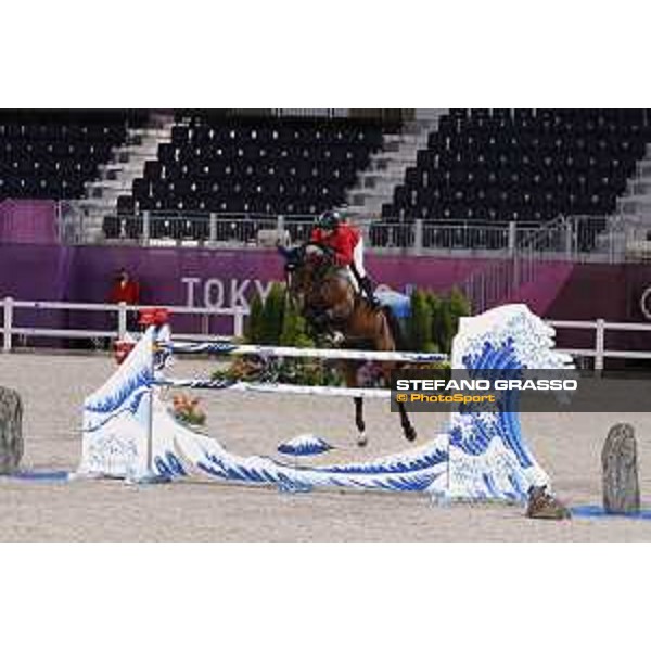 Tokyo 2020 Olympic Games - Show Jumping Team 1st Qualifier - Laura Kraut on Baloutinue Tokyo, Equestrian Park - 07 August 2021 Ph. Stefano Grasso