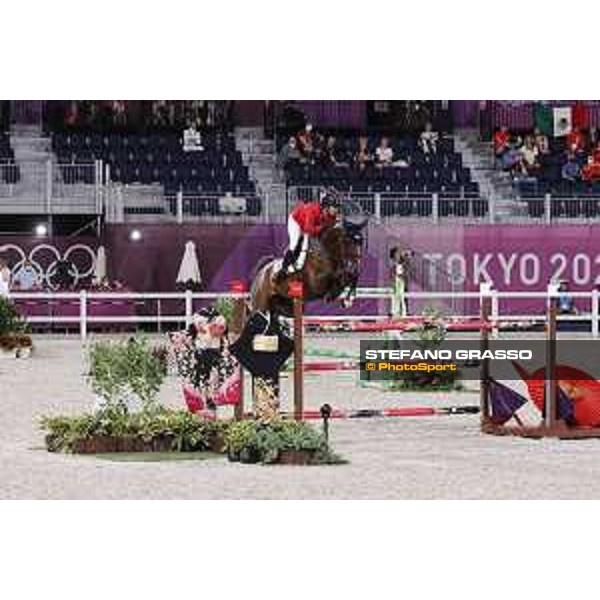 Tokyo 2020 Olympic Games - Show Jumping Team 1st Qualifier - Laura Kraut on Baloutinue Tokyo, Equestrian Park - 07 August 2021 Ph. Stefano Grasso