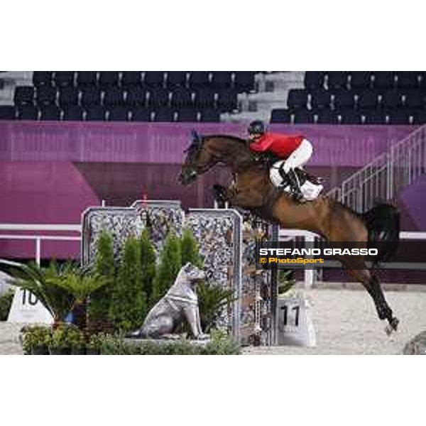 Tokyo 2020 Olympic Games - Show Jumping Team 1st Qualifier - Laura Kraut on Baloutinue Tokyo, Equestrian Park - 07 August 2021 Ph. Stefano Grasso